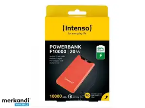 Intenso Powerbank F10000 10,000 mAh 20W Carga Rápida 3.0 Naranja 7332038