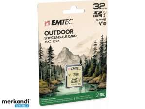 Карта пам'яті Emtec SDHC 32GB UHS I V10 CL10 OUTDOOR IPX6 IPX7