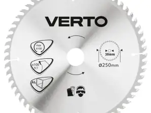 TOP 61H108 Sägeblatt. Widia. 250 x 30 mm. 100 Zähne. für Aluminium