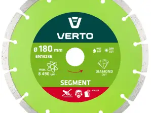 Disque diamanté 180 x 22,2 mm. segmenté