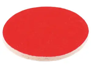 Polierfilz mit Klettverschluss. 125 mm