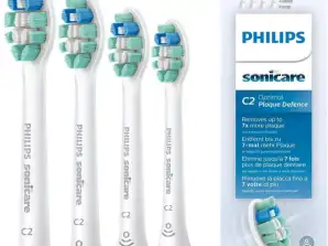 Philips Sonicare C2 Optimal Plaque Defence Confezione da 4 testine per spazzolino elettrico sonico