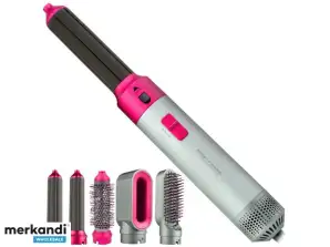 Spazzola arricciacapelli ad aria calda ProfiCare PC HAS 3132 grigio rosa