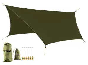 Wasserdichte Plane 360 x 290 cm 210T PU3000