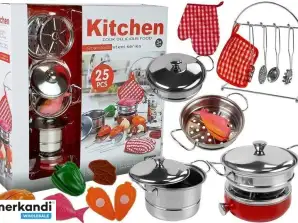 Köksredskap Set Little Chef Rostfritt Stål