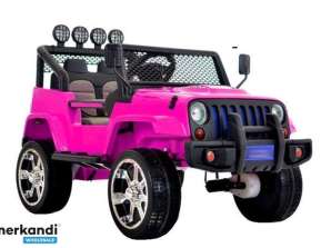 Auto na Akumulator S2388 Jeep Różowy 4x45W