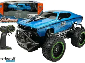 Τηλεκατευθυνόμενο Αυτοκίνητο R/C 6.5 km/h High Wheels Μπλε