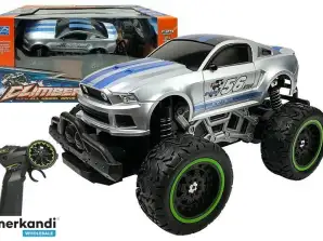 Τηλεχειριστήριο Αυτοκινήτου R/C 6.5 km/h High Wheels Ασημί