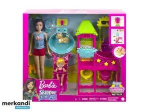 Mattel Barbie Skipper Prva delovna mesta Velika varuška Pustolovščina HKD80