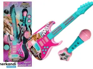 Kitara z mikrofonom Karaoke Set Luči Zvoki