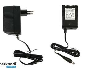 12V 1000mA batterijlader met LED