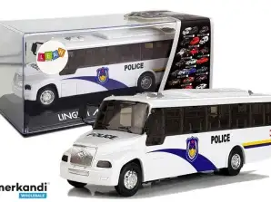 Polizeibus Polizeibus weiß mit Spannungssound