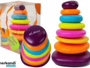 Cerchi piramidali colorati per bambini