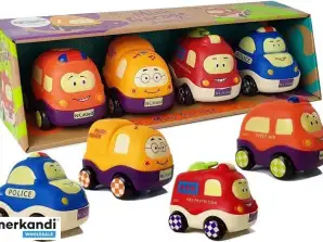 Politie Ambulance Auto Set voor Baby met Drive 4el
