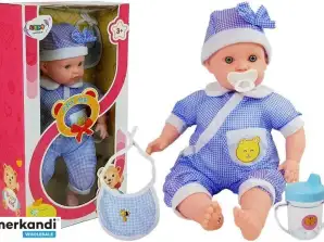 Bambola 45 cm Vestiti blu