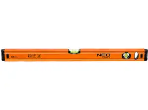 Aluminium waterpas 60 cm. 2 libellen