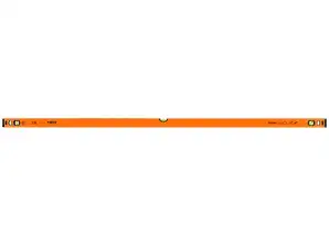Niveau à bulle en aluminium S 300 3 niveaux 180 cm