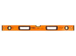 Aluminium Wasserwaage S 400. 3 Libellen. 2 Griffe. 80 cm