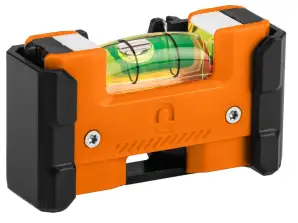 Niveau à bulle de poche avec clip de ceinture