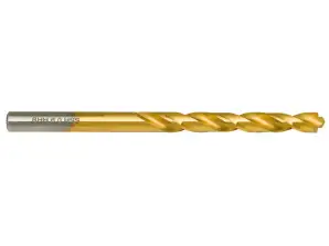 Metal Drill Baildon DIN 338 RN 6 mm. HSS TiN S. 93 57 mm  3-flatted shank