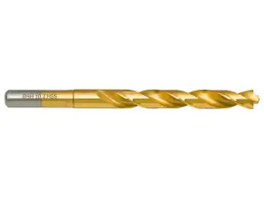 Metal Drill Baildon DIN 338 RN 10.2 mm. HSS TiN  S . 133 87 mm  3-flat shank