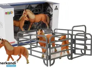 Sett med figurer Dyr Hester Farm Føl Ponni Farm