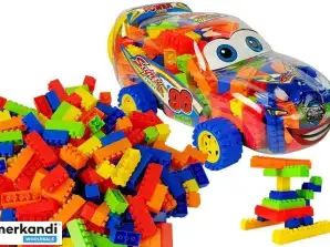 Building Blocks in a Jar Car 35 cm 205 blocks