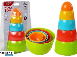 Piramide Bekers Arcade Puzzel voor Peuter 5 stuks