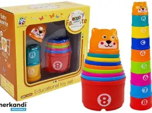 Piramide Baby Bekers met Cijfers