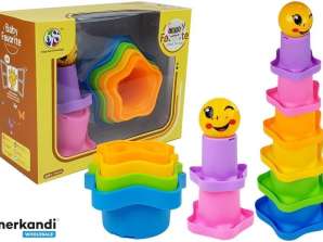 Piramide van bekers voor babysterren