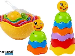 Piramide voor babyschelpen