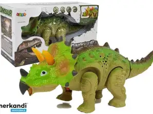 Triceratops Batteridrevet Dinosaur Grønn