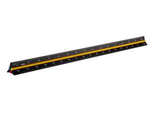 Trekant linjal. 30 cm