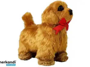 Interaktive Fernbedienung Hund bewegt sich bellend braun