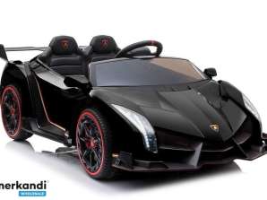 Lamborghini Veneno Black Battery Car