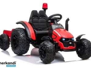 Accu trekker met aanhanger HZB 200 Rood