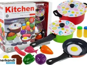 Kochgeschirr Küchenset 22-teilig