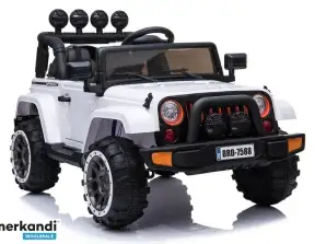 Jeep BRD 7588 a batteria bianca 4x4