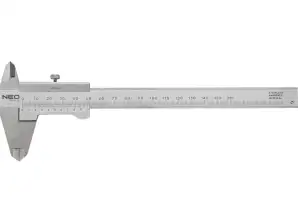 Kalibruotė su DIN sertifikatu 150 mm iš nerūdijančio plieno
