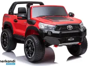Toyota Hilux rødmalt batteribil