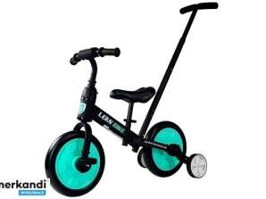 Laufrad Dreirad für Pedale 3in1 Schwarz & Mint