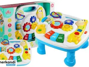 Tavolo Educativo Multifunzionale con Giraffa 2in1