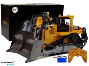 Bulldozer Bulldozer op afstand bestuurbare 2.4G 1:16 Huina bewegende emmer