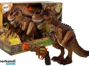 Moving Dinosaur Tyrannosaurus Water Vapor Gun Sound Light