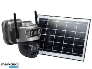 78 668 # Blow wifi ptz caméra 4mp h 384 duallens solaire avec batterie