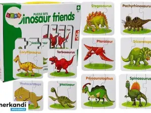Dinosauri Puzzle Educativo Italiano 10 Collegamenti