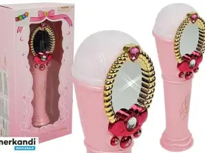 Magic Mirror mit Mikrofon Pink USB Licht