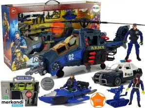 Police Helicopter Kit Auto Police Boat Sound Weapon
