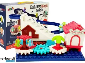Pinguine Slide Block Set Batteriebetriebene Zahnräder