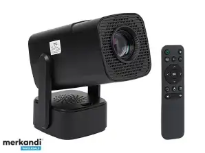 79 704# Tragbarer Projektor blasen androidtv hd Kino Sound Case schwarz